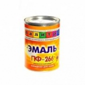 Эмаль ПФ-266 жел-кор. 0,9 Палитра