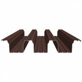 Профнастил Н114 RAL 8017 шоколадно-коричневый 1.0 мм