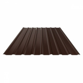 Профнастил НС20 RAL 8017 шоколадно-коричневый 0.7 мм