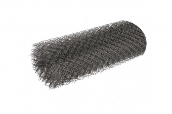 Сетка плетеная “рабица” 20х20х1,4 размер рулона 1,5х10
