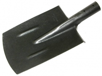 Лопата штыковая прямоугольная черн матовая
